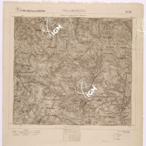 105 IV-NE (VILLABASILICA) Anno: 1879