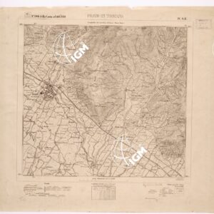 106 IV-SE (PRATO IN TOSCANA) Anno: 1883