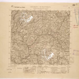 107 IV (DICOMANO - MONTE FALTERONA) Anno: 1913