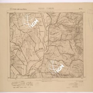 144 III-NE (PASSO CORESE) Anno: 1879