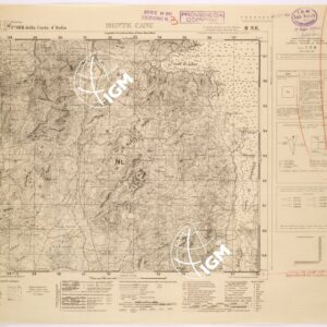 168 II-NE (MONTE CANU) Anno: 1931