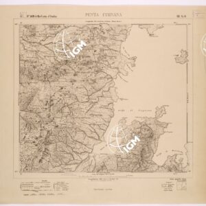 169 III-SO (PUNTA CUGNANA) Anno: 1896