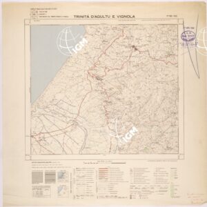 180 I-NE (TRINITA' D'AGULTU E VIGNOLA) Anno: 1958