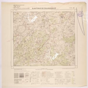 181 I-NO (S. ANTONIO DI CALANGIANUS) Anno: 1958