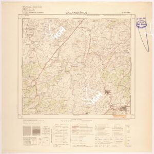 181 IV-NE (CALANGIANUS) Anno: 1958