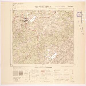 181 IV-SE (TEMPIO PAUSANIA) Anno: 1958