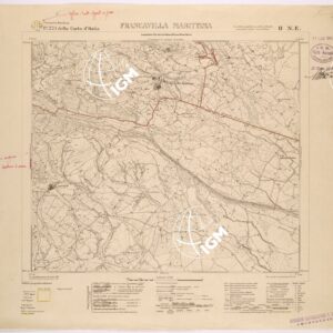 221 II-NE (FRANCAVILLA MARITTIMA) Anno: 1943