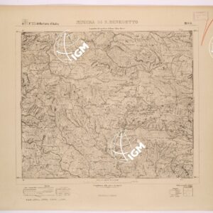 225 III-SO (MINIERA DI S. BENEDETTO) Anno: 1898