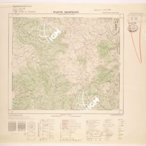 226 II-SO (PUNTA SERPEDDI') Anno: 1958