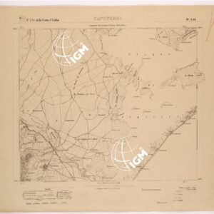 234 IV-SO (CAPOTERRA) Anno: 1885