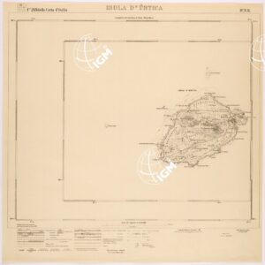 249 IV-NE (ISOLA D'USTICA) Anno: 1912
