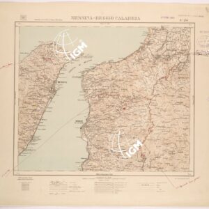 254 (MESSINA - REGGIO CALABRIA) Anno: 1937