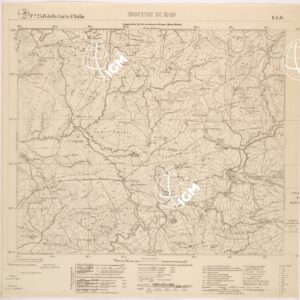 258 I-SO (ROCCHE DI RAO) Anno: 1930