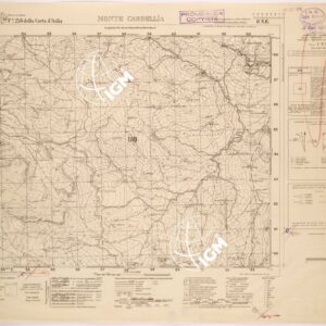 258 II-NE (MONTE CARDELLIA) Anno: 1937