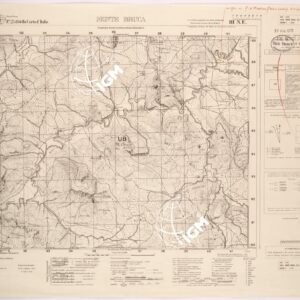 258 III-NE (MONTE BRUCA) Anno: 1937