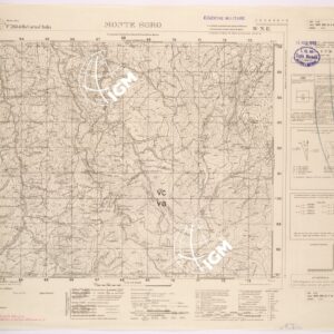 261 IV-NE (MONTE SORO) Anno: 1940