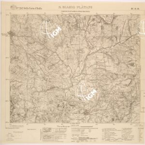 267 IV-SO (S. BIAGIO PLATANI) Anno: 1933