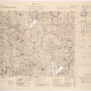 267 IV-SO (S. BIAGIO PLATANI) Anno: 1937