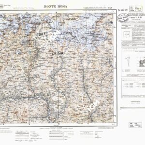 029 (MONTE ROSA (curve)) Anno: 1952