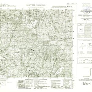 085 III-SO (MONTE ORSARO) Anno: 1936