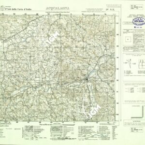 116 IV-NE (ACQUALAGNA) Anno: 1952