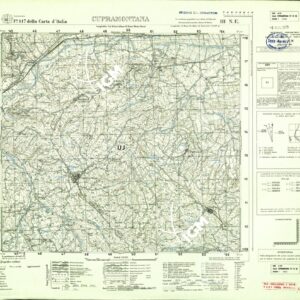 117 III-NE (CUPRAMONTANA) Anno: 1954