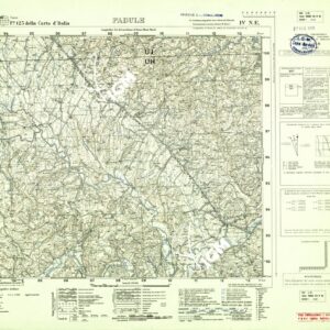 123 IV-NE (PADULE) Anno: 1952