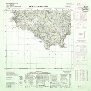 135 III-SE (MONTE ARGENTARIO) Anno: 1968