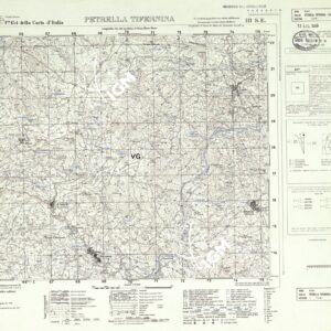 154 III-SE (PETRELLA TIFERNINA) Anno: 1957