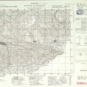 157 III-SO (MONTE S. ANGELO) Anno: 1957