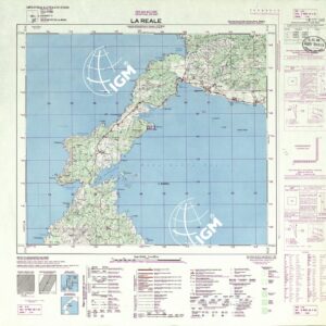 166 II-SO (LA REALE (vegetazione e reticolato)) Anno: 1958