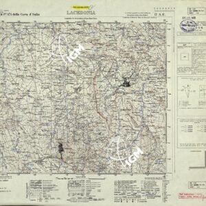 174 II-SE (LACEDONIA) Anno: 1955