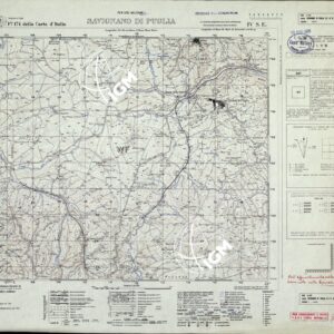 174 IV-SE (SAVIGNANO DI PUGLIA) Anno: 1955