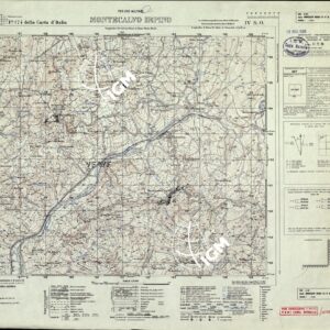 174 IV-SO (MONTECALVO IRPINO) Anno: 1955