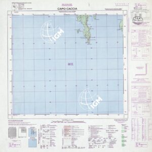192 IV-SE (CAPO CACCIA (ediz.con vegetaz.)) Anno: 1958