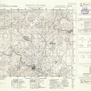 221 IV-SE (MORANO CALABRO) Anno: 1958