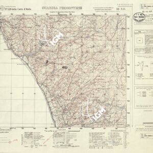 229 III-NO (GUARDIA PIEMONTESE) Anno: 1957