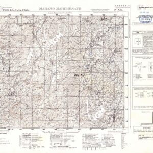 236 IV-NE (MARANO MARCHESATO) Anno: 1958