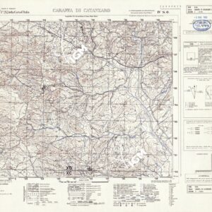 242 IV-SO (CARAFFA DI CATANZARO) Anno: 1958