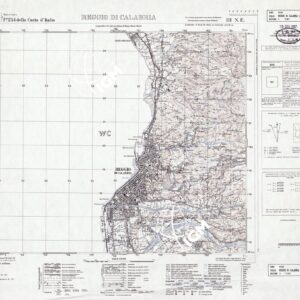254 III-NE (REGGIO DI CALABRIA) Anno: 1958