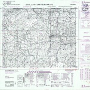 261 III-SO (GAGLIANO CASTELFERRATO) Anno: 1968
