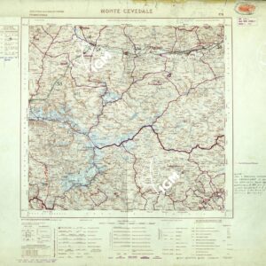 009 (MONTE CEVEDALE ed:strade) Anno: 1967