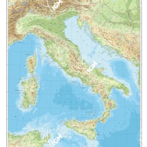 fisica (Carta Italia Fisica scala 1:1.250.000) Anno: 2014